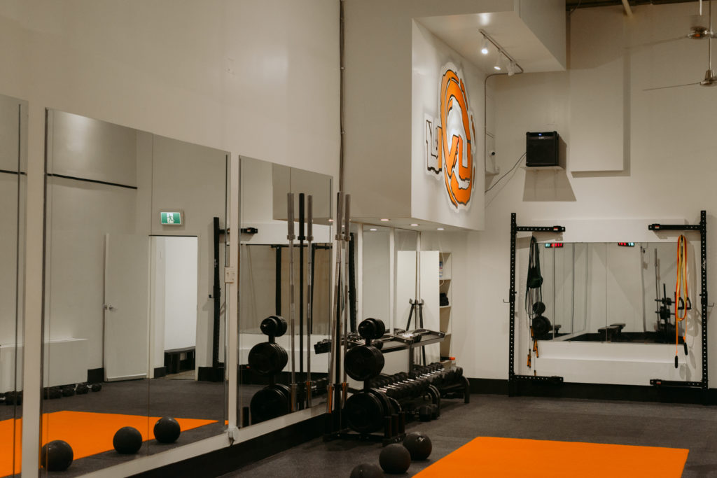 indoor space of UVU fitness in Ottawa